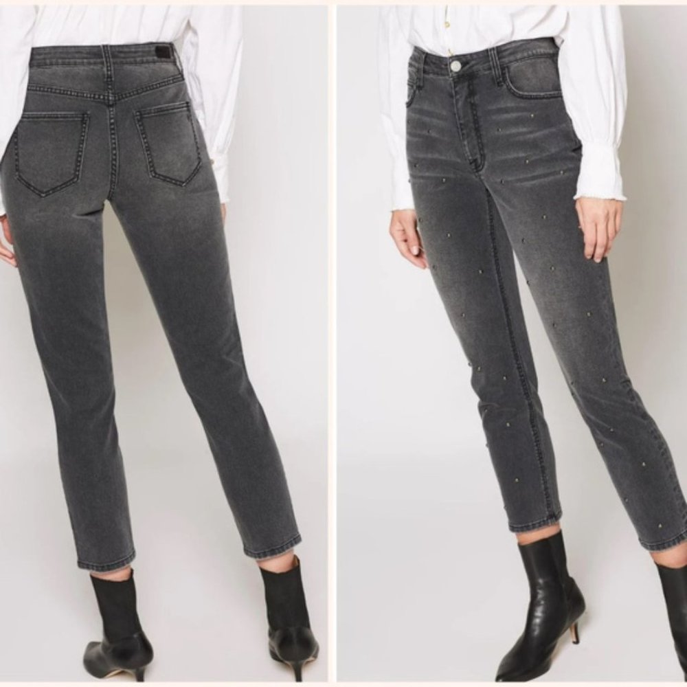 Joie Pereh High Waist Studded Jeans